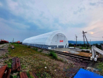 Пневмокаркасный ангар из ПВХ