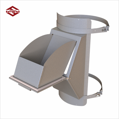 Клапан мусороприемный для мусоропроводов КМЕ, КМР