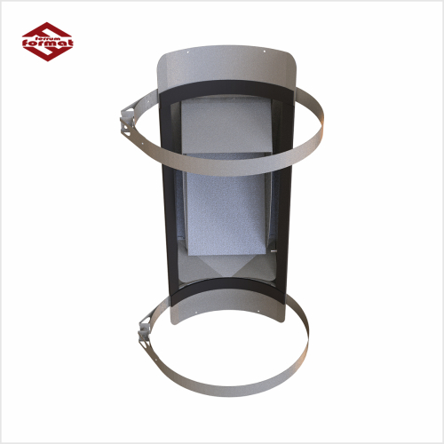 Клапан мусороприемный для мусоропроводов КМЕ, КМР