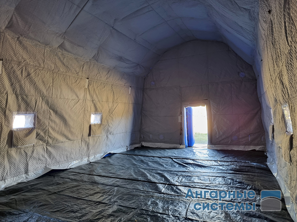 Пневмокаркасный модуль ПКМ–Н83 — утепленный гараж/склад