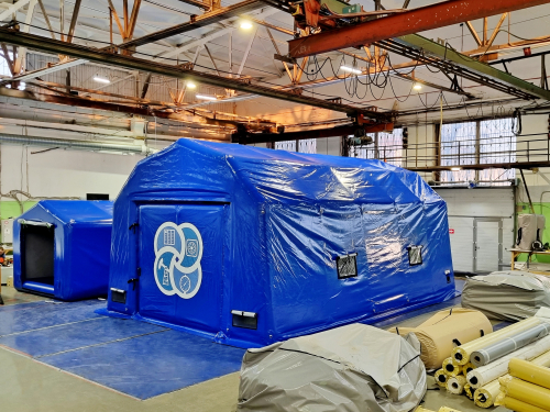 Пневмокаркасный модуль ПКМ–Н40 — утепленный склад