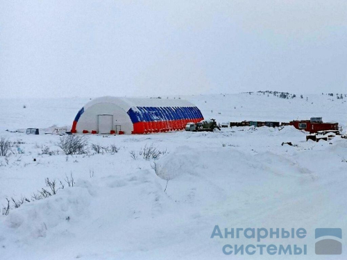 Ангар пневмокаркасный — закрытая спортивная площадка