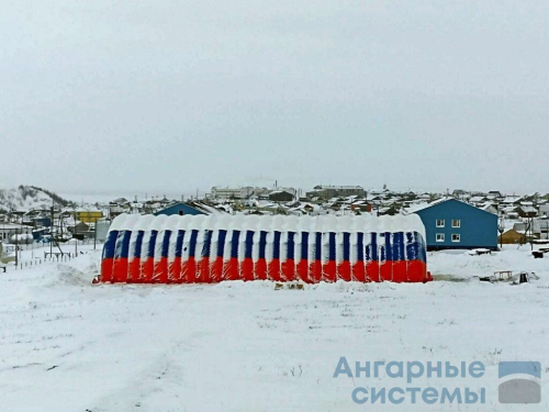 Ангар пневмокаркасный — закрытая спортивная площадка