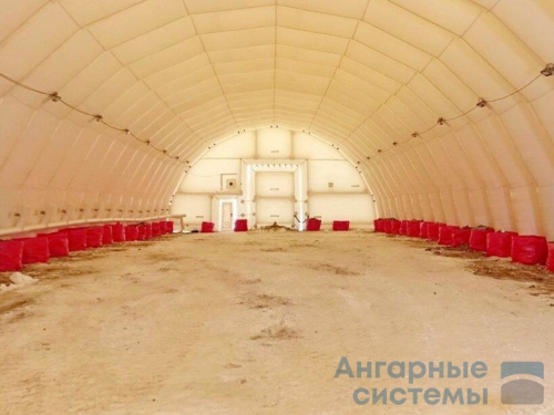 Ангар пневмокаркасный — закрытая спортивная площадка