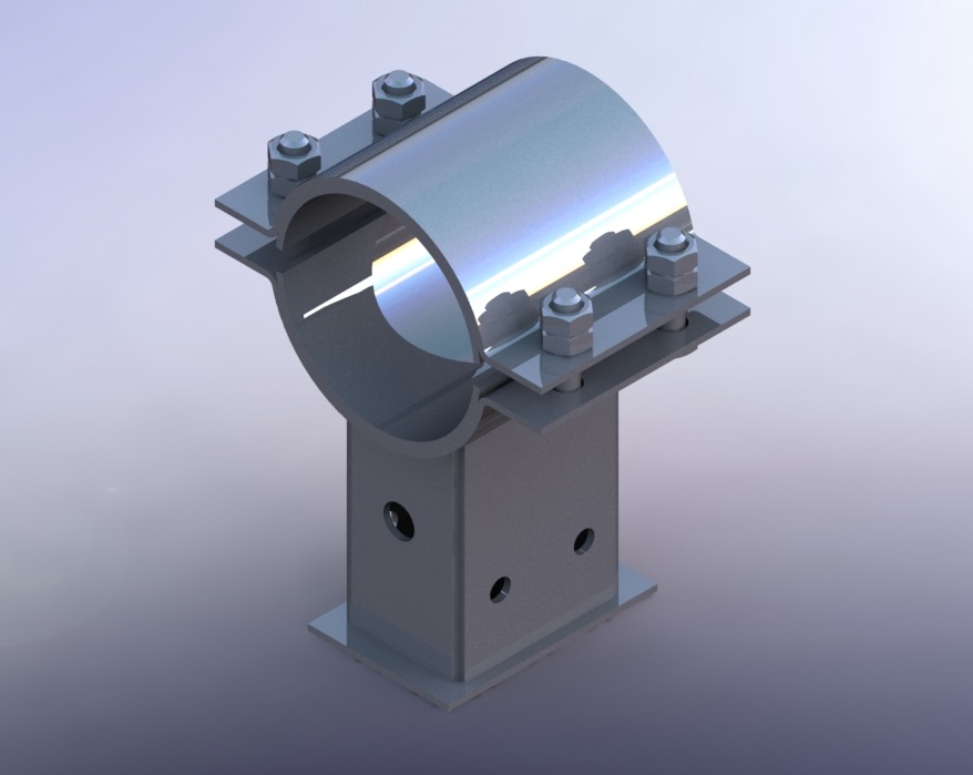 Опоры технологических трубопроводов