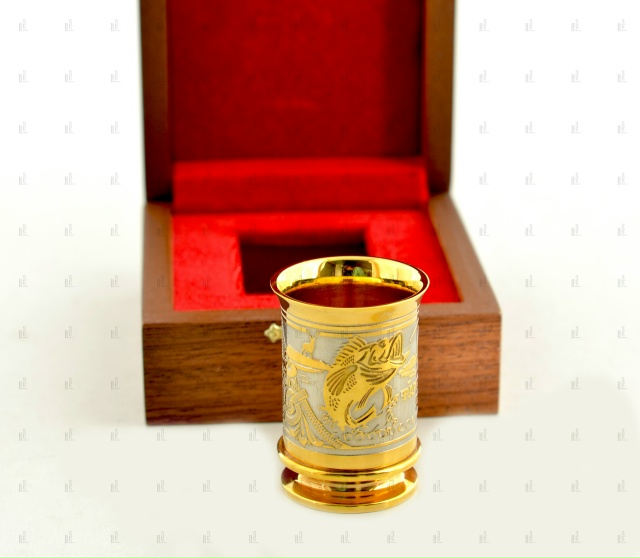 Стопка "Фартовый рыбак"