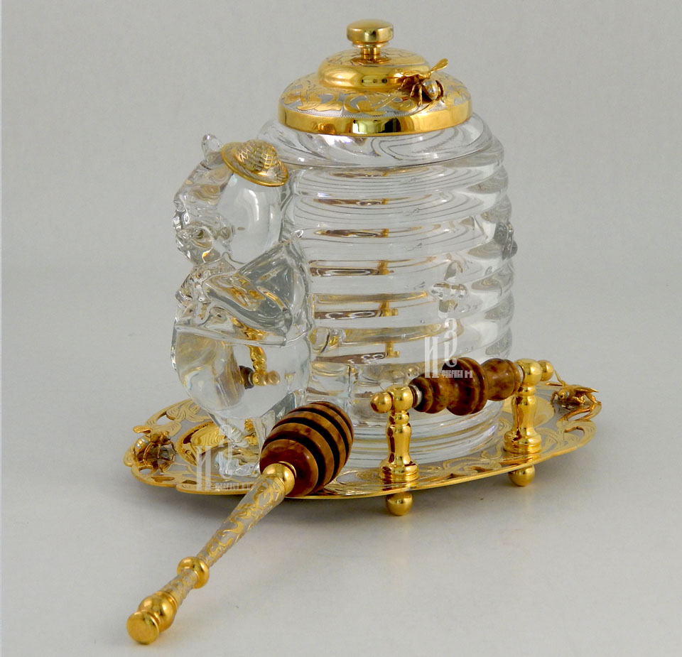 Медовница "Мишка с ульем"