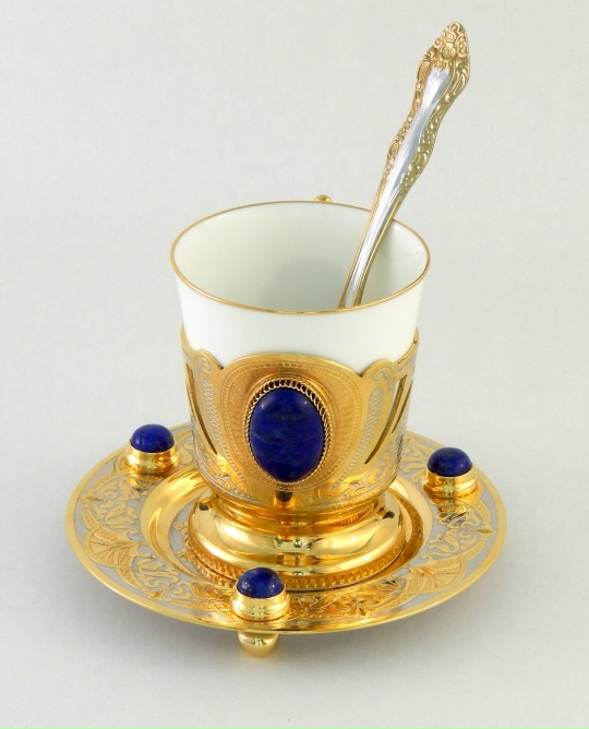 Кофейная пара "Лазурит"