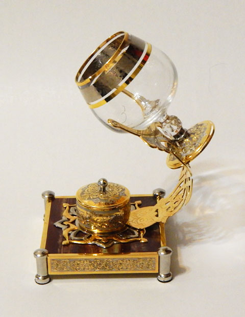 Коньячница с подогревом