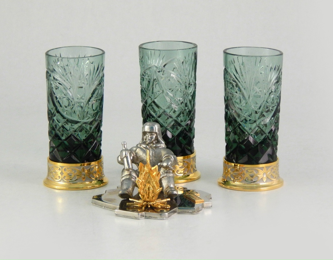 Набор водочный "Рыбацкий"