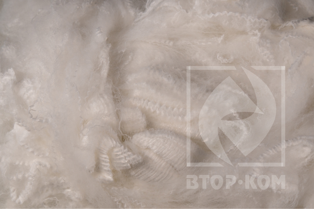 Волокно полиэфирное полое высокоизвитое (Hollow conjuqate)