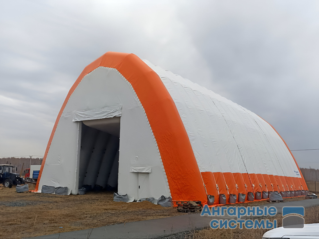 АКЦИЯ АПРЕЛЯ 2026: Пневмокаркасный ангар «Мономах» со сквозными воротами, в наличии